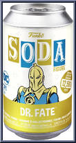Dr. Fate (Glow) from Heroes - Soda manufactured by Funko [Front]