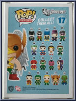 Hawkman from Heroes - DC Universe Pop! manufactured by Funko [Back]