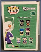 Joker (Metallic) (Chase) from Heroes - DC Universe Pop! manufactured by Funko [Back]