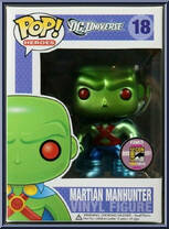 Martian Manhunter (Metallic) from Heroes - DC Universe Pop! manufactured by Funko [Front]