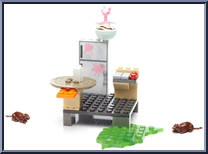 Mikey Kitchen Chaos from Heroes - Playsets manufactured by Mega Brands [Loose]