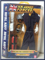 Royal Navy Fire & Emergency Party Action Figure