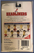 Chris Chelios from Hockey Headliners - 1996 Season manufactured by Corinthian [Back]