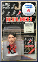 Patrick Roy from Hockey Headliners - White's Guide manufactured by Corinthian [Front]