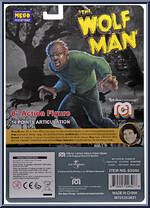 Wolfman from Horror - Universal Monsters manufactured by Mego 2018 [Back]