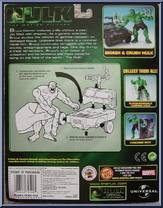 Hulk (Smash & Crush) from Hulk - Motion Picture - Series 1 manufactured by Toy Biz [Back]