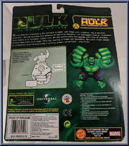Hulk on Street Rubble from Hulk - Motion Picture - Smash 'N Go's manufactured by Toy Biz [Back]