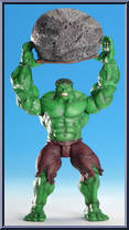 Hulk (Throwing) from Hulk - Motion Picture - Series 3 manufactured by Toy Biz [Loose]