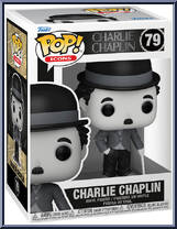 Charlie Chaplin from Icons - Pop! Vinyl Figures manufactured by Funko [Front]