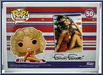 Farrah Fawcett from Icons - Pop! Vinyl Figures manufactured by Funko [Back]