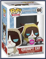 Grumpy Cat (Flocked) from Icons - Pop! Vinyl Figures manufactured by Funko [Front]