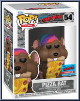 Pizza Rat (Rainbow Hat) from Icons - Pop! Vinyl Figures manufactured by Funko [Front]