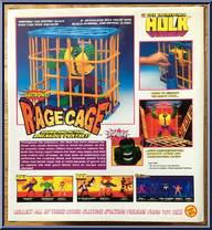 Electronic Rage Cage from Incredible Hulk - Accessories manufactured by Toy Biz [Back]