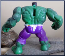 Hulk (Rampaging) from Incredible Hulk - Series 1 manufactured by Toy Biz [Loose]