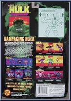 Hulk (Rampaging) from Incredible Hulk - Series 1 manufactured by Toy Biz [Back]