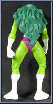 She Hulk from Incredible Hulk - Series 1 manufactured by Toy Biz [Loose]