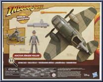 Doctor Jurgen Voller from Indiana Jones - 2023 - Worlds of Adventure manufactured by Hasbro [Back]