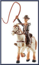 Indiana Jones (with Horse) from Indiana Jones - 2023 - Worlds of Adventure manufactured by Hasbro [Loose]