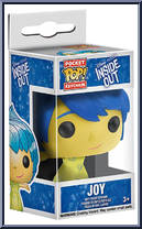 Joy from Inside Out - Pop! Keychains manufactured by Funko [Front]