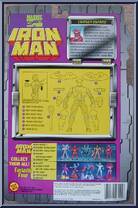 Crimson Dynamo from Iron Man - Series 4 manufactured by Toy Biz [Back]