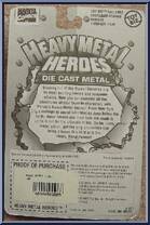 Iron Man from Iron Man - Heavy Metal Heroes manufactured by Toy Biz [Back]