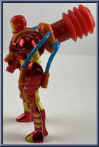 Iron Man (Inferno Armor) from Iron Man - Series 4 manufactured by Toy Biz [Loose]