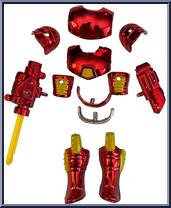 Iron Man from Iron Man - Series 1 manufactured by Toy Biz [Loose]