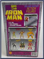 Iron Man (Space Armor) from Iron Man - 10" Deluxe Edition manufactured by Toy Biz [Back]