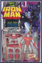 Iron Man (Hologram Armor) from Iron Man - Series 2 manufactured by Toy Biz [Front]
