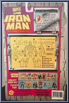 Iron Man (Hydro Armor) from Iron Man - Series 1 manufactured by Toy Biz [Back]