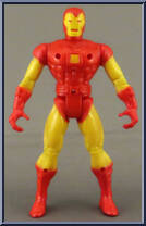 Iron Man (Space Armor) from Iron Man - Series 2 manufactured by Toy Biz [Loose]