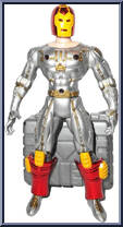 Tony Stark from Iron Man - Series 3 manufactured by Toy Biz [Loose]