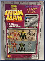 War Machine from Iron Man - 10" Deluxe Edition manufactured by Toy Biz [Back]