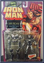 War Machine from Iron Man - Series 1 manufactured by Toy Biz [Front]