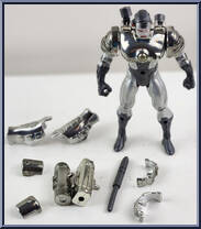 War Machine from Iron Man - Series 1 manufactured by Toy Biz [Loose]