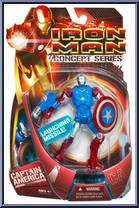 Iron Man (Captain America Armor) Action Figure