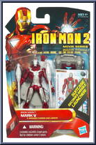Iron Man (Mark V) from Iron Man 2 - 2010 Movie - Movie Series manufactured by Hasbro [Front]