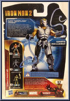 Ivan "Whiplash" Vanko from Iron Man 2 - 2010 Movie - Comic Series manufactured by Hasbro [Back]