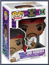 Jimi Hendrix (Woodstock) from Jimi Hendrix - Pop! Vinyl Figures manufactured by Funko [Front]