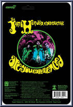 Jimi Hendrix (Are You Experienced) (Blacklight) from Jimi Hendrix - ReAction Figures manufactured by Super7 [Back]