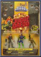 Pack #1 (Judge vs. Cons) from Judge Dredd - Basic Series manufactured by Mattel [Front]