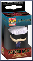 Satoru Gojo from Jujutsu Kaisen - Pop! Keychains manufactured by Funko [Front]