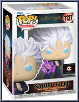Satoru Gojo (Unmasked / Hollow Purple) from Jujutsu Kaisen - Pop! Vinyl Figures manufactured by Funko [Front]