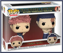 Yufi Itadori & Aoi Todo from Jujutsu Kaisen - Pop! Sets manufactured by Funko [Front]