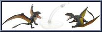 Dimorphodons from Jurassic Park - Amber Collection - Dinos manufactured by Mattel [Loose]