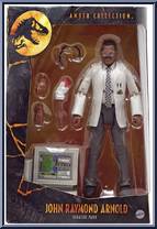 John Raymond Arnold from Jurassic Park - Amber Collection - Humans manufactured by Mattel [Front]