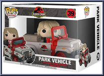 Park Vehicle from Jurassic Park - Pop! Rides manufactured by Funko [Front]