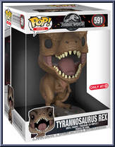 Tyrannosaurs Rex (10" Scale) from Jurassic Park - Pop! Vinyl Figures manufactured by Funko [Front]