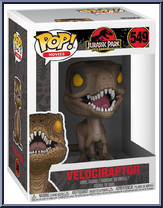 Velociraptor (Yellow Eyes) from Jurassic Park - Pop! Vinyl Figures manufactured by Funko [Front]