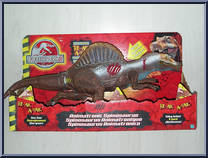 Animatronic Spinosaurus from Jurassic Park III - Electronic RE-AK A-TAK manufactured by Hasbro [Front]